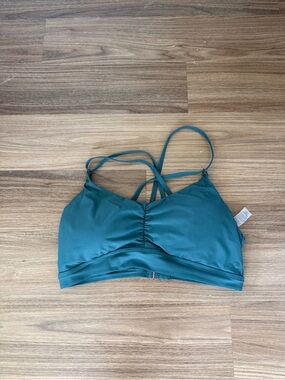 Calia by Carrie Underwood Ruched Front Bikini Top